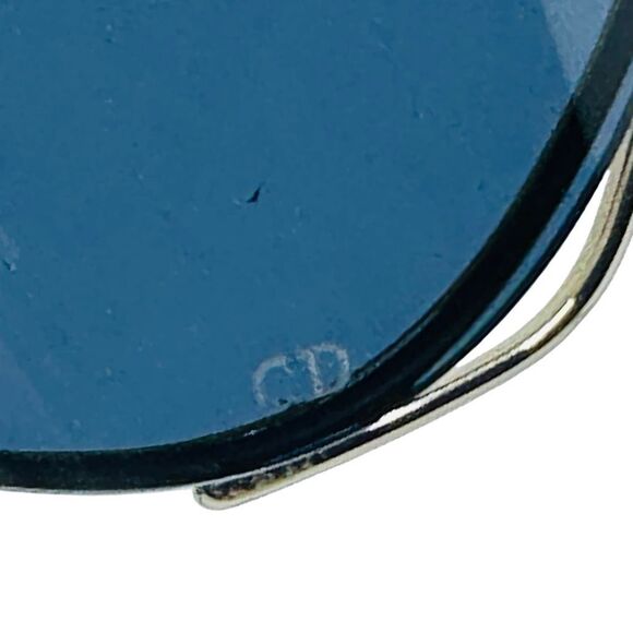 Christian Dior Stellaire 6 Sunglasses - J5GA9 - Gold / Blue Mirror - Picture 8 of 13